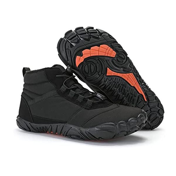 RUYI Unisex Barfußschuhe – günstige und stylische Barfuß Wanderschuhe mit hoher Bauart